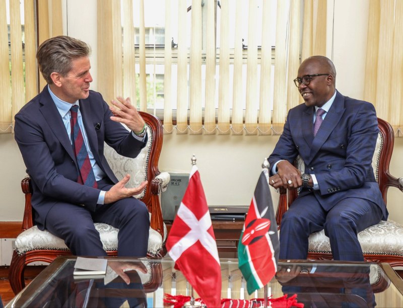 Kenya, Denmark near new partnership deal with focus on green growth, digital innovation