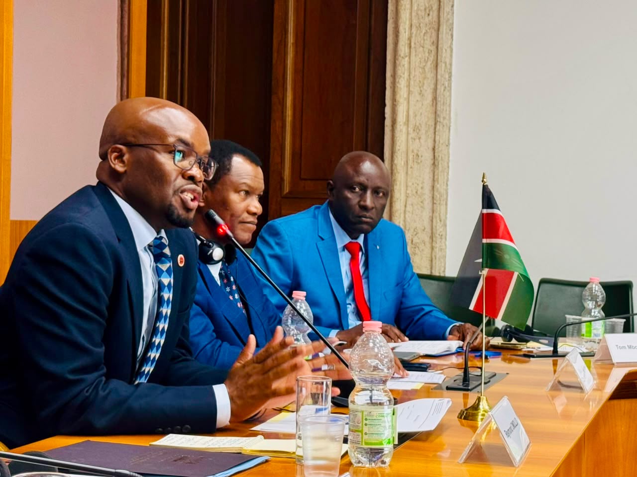 PS Omollo in Rome to benchmark on new police unit