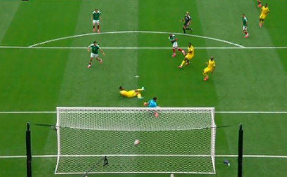 Mexico takes early lead against South Africa