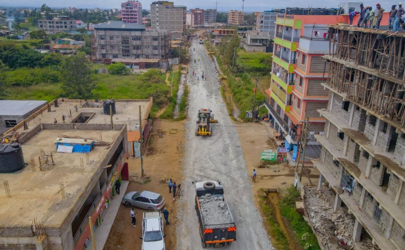 Kiambu expands Boresha Barabara programme with Juja road works