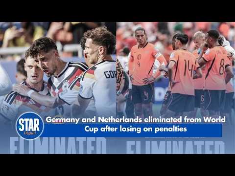 Germany and Netherlands eliminated from World Cup after losing on penalties