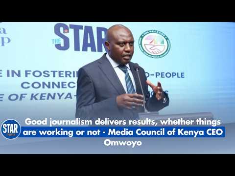 Good journalism delivers results, whether things are working or not - MCK CEO David Omwoyo