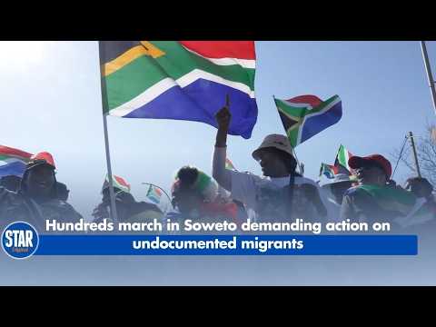 Hundreds march in Soweto demanding action on undocumented migrants