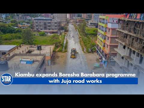 Kiambu expands Boresha Barabara programme with Juja road works