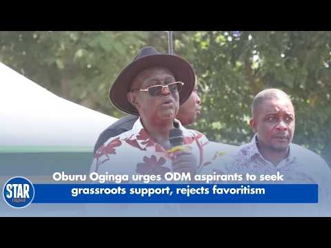 Oburu Odinga Urges ODM Aspirants to Seek Grassroots Support, Rejects Favoritism