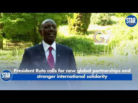 President Ruto calls for new global partnerships and stronger international solidarity