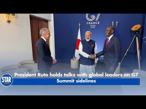 President Ruto holds talks with global leaders on G7 Summit sidelines