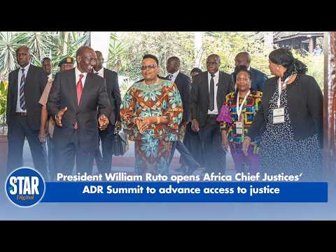 President William Ruto opens Africa Chief Justices’ ADR  Summit to advance access to justice