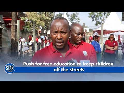 Push for free education to keep children off the streets