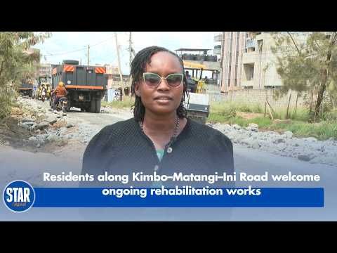 Residents along Kimbo–Matangi–Ini Road welcome ongoing rehabilitation works