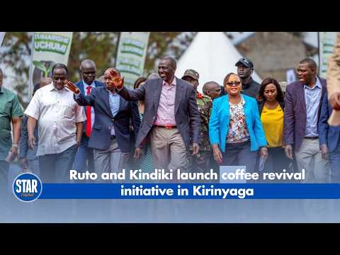 Ruto and Kindiki launch coffee revival initiative in Kirinyaga