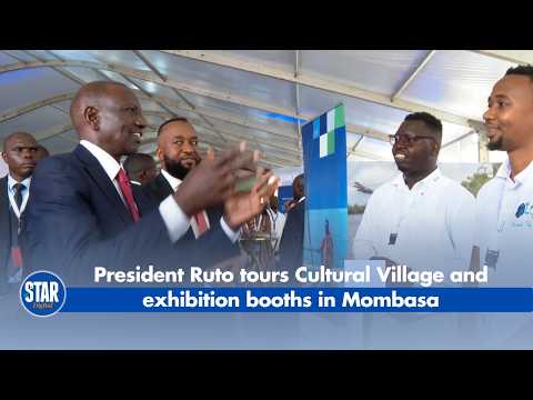 Ruto Tours Cultural Village and Exhibition Booths in Mombasa