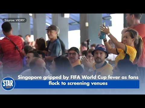 Singapore has been swept up by FIFA World Cup 2026 fever,