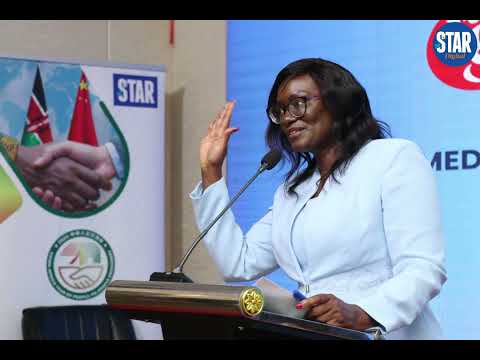 Speakers at the Kenya–China People-to-People Connectivity Dialogue