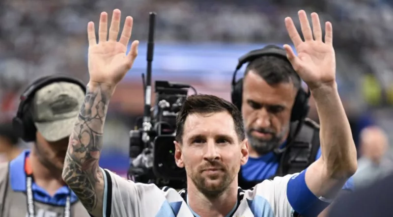 'That's why he's the king' - Messi sets up third World Cup final