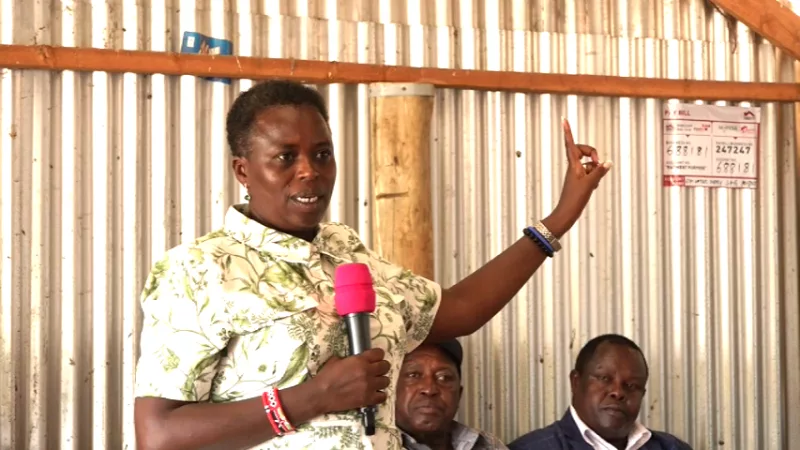 Smoke out criminals and their collaborators, MP tells Laikipia residents