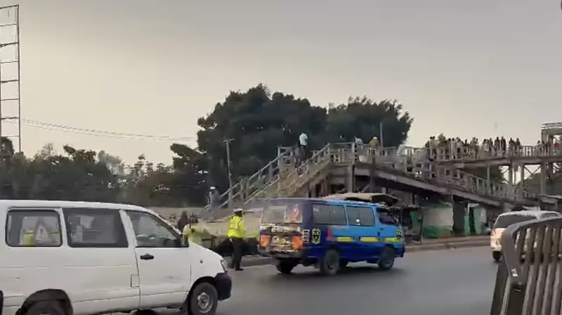 22 nabbed as NTSA cracks down on pedestrians avoiding footbridge
