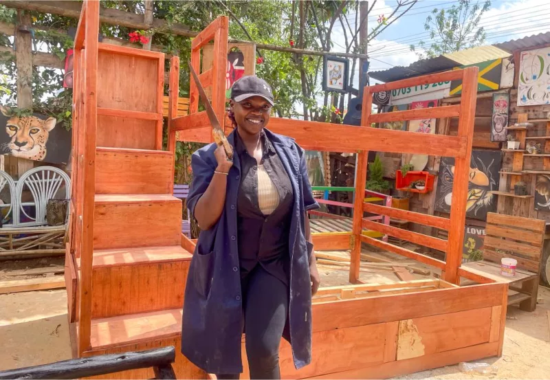 ‘I did not look for a job’: Furniture craft pays off