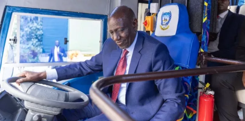 Ruto rewards NSL champions Migori Youth with team bus, backs stadium drive to fuel Kenya's sporting future