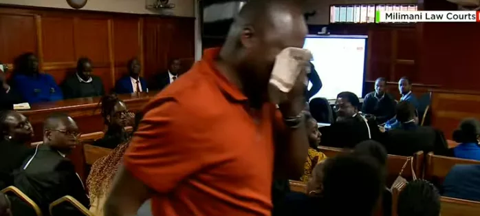 Man breaks down in tears after Obado is found guilty