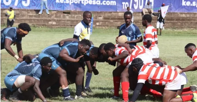 Impala RFC in action against Falcons in a previous Kenya Cup match/HANDOUT