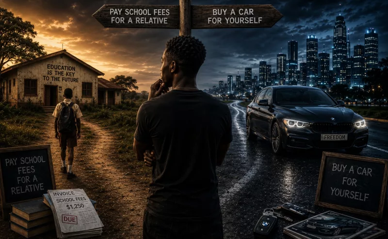 Car vs. School Fees: The Viral Online Debate