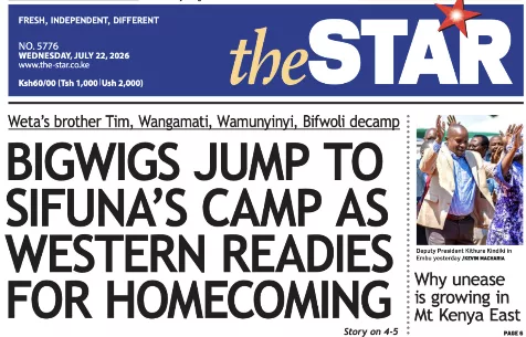 News Brief: Bigwigs jump to Sifuna’s camp