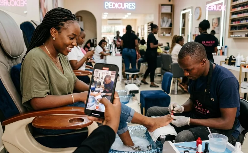 'I Always Book a Man to Do My Feet': Woman's Posts Stuns Kenyans