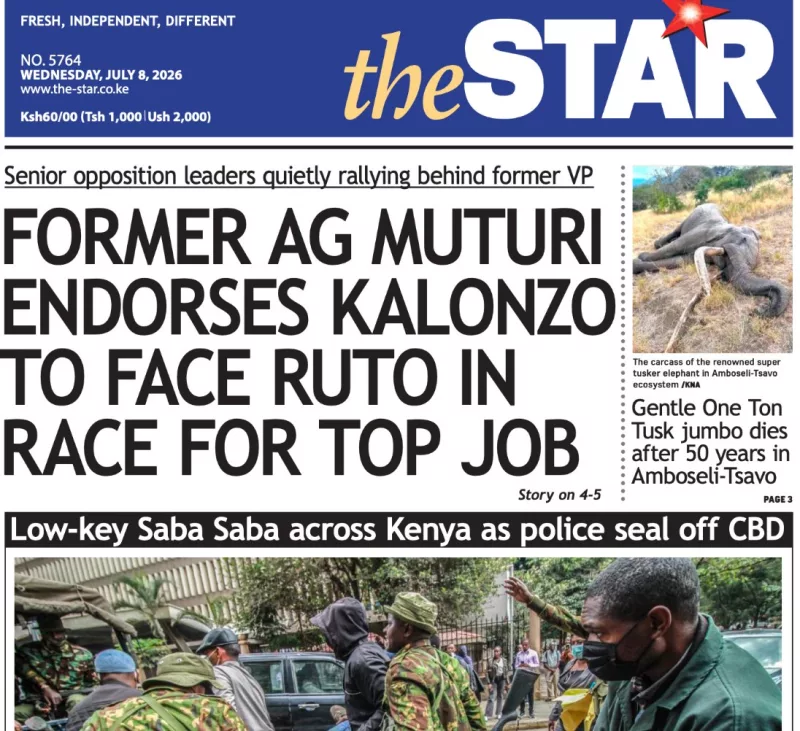 Ex-AG Muturi endorses Kalonzo to face Ruto
