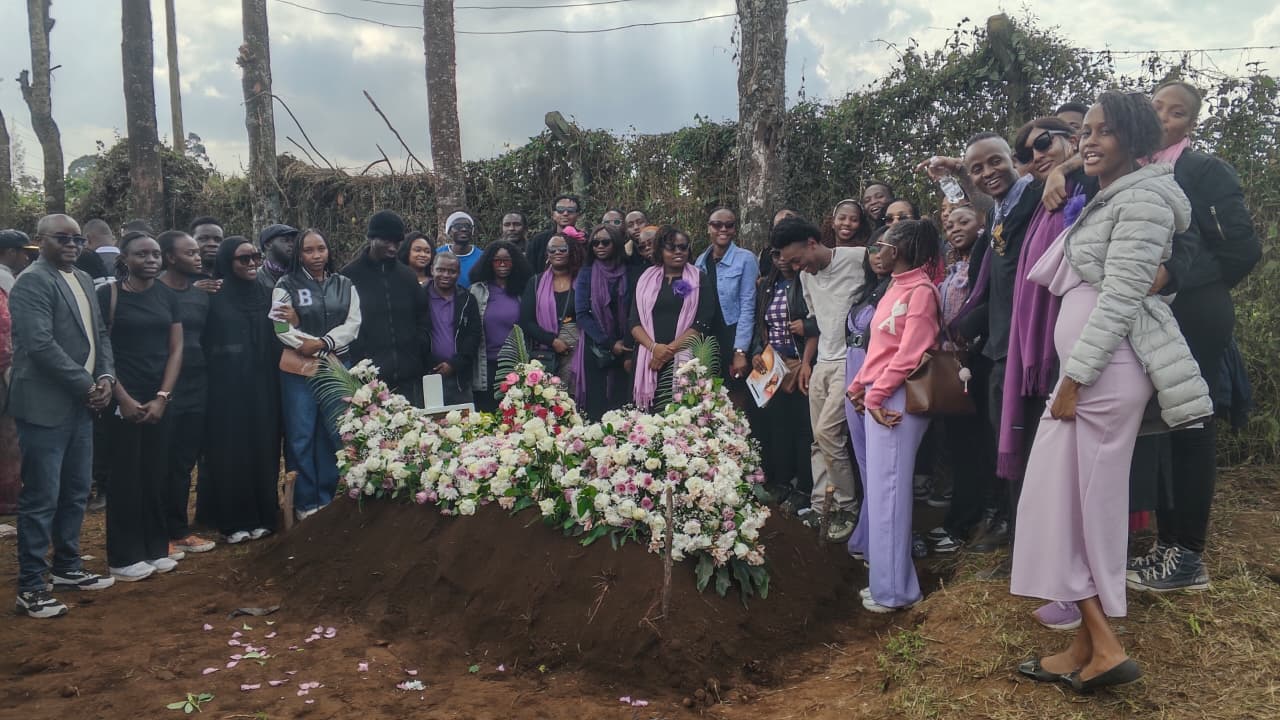 [PHOTOS] Final farewell: Ex-Radio Africa journalist Rose Mbugua laid to rest in Limuru