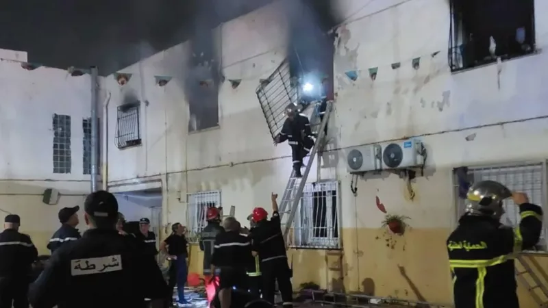 Eleven die in fire at Algerian children's care home