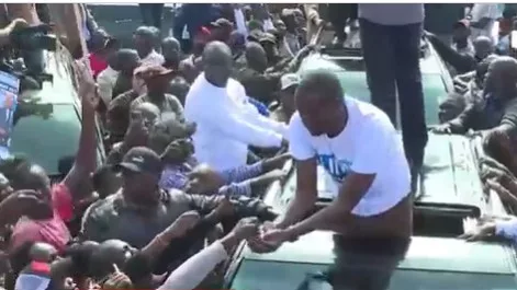Kiminini residents donate cash to Sifuna at rally