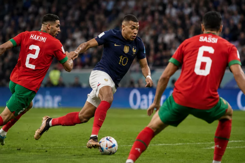 World Cup: Africa's last hope as Morocco face France