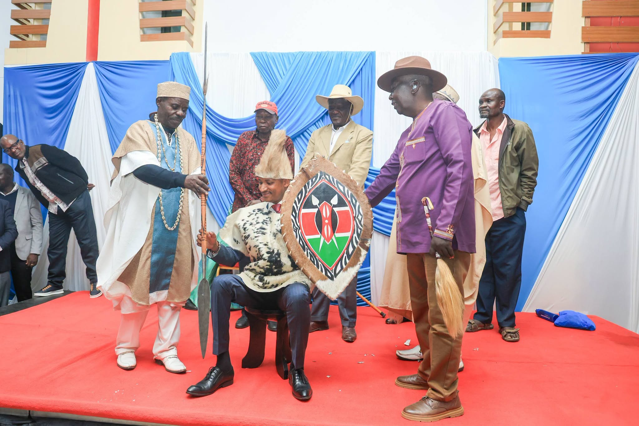 [PHOTOS] Babu Owino crowned Luo elder in Nairobi ceremony