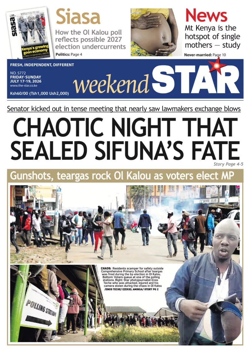 Briefs: Chaotic night that sealed Sifuna's fate