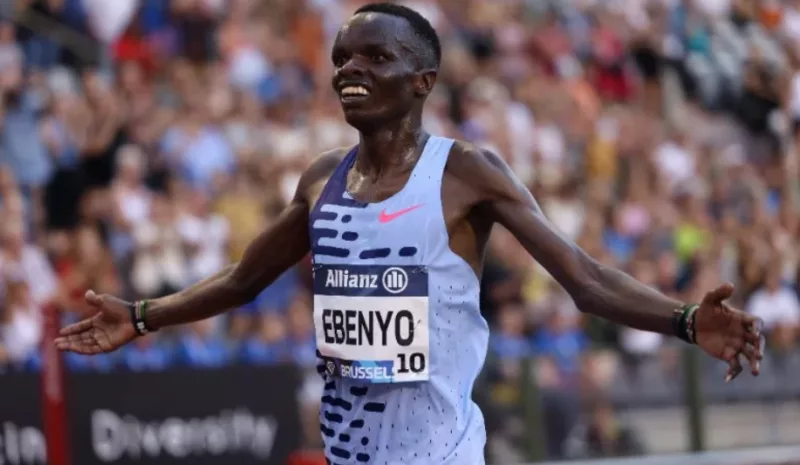 Daniel Ebenyo at a previous race/ HANDOUT