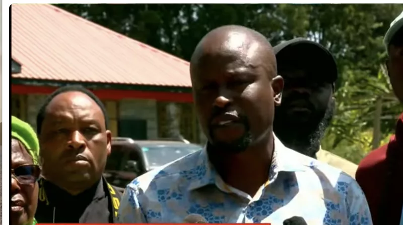 Kega records statement over attack, vows to protect votes in Ol Kalou