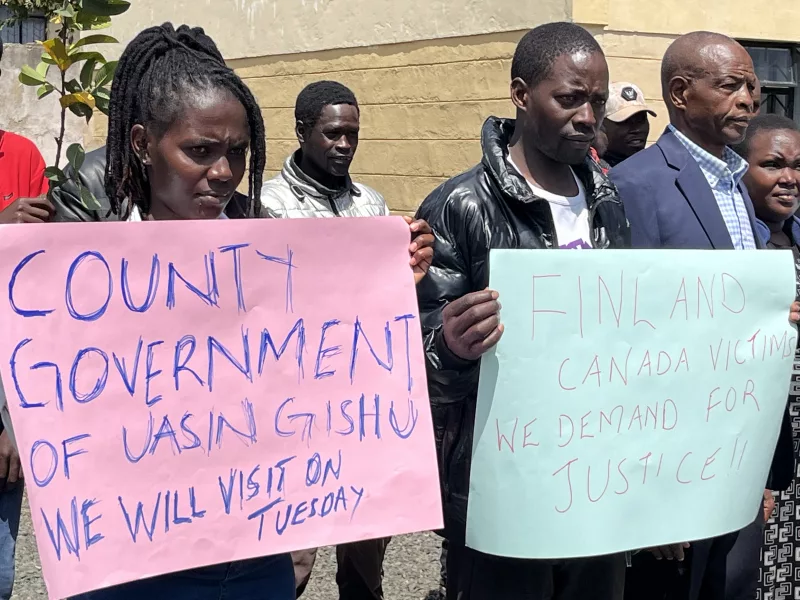 Finland scam: Parents protest Mandago acquittal