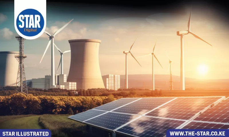 Annual change in global electricity generation