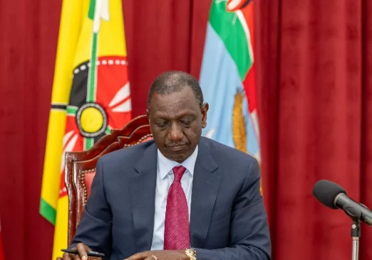 Ruto rejects public procurement Bill, sends it back to Parliament