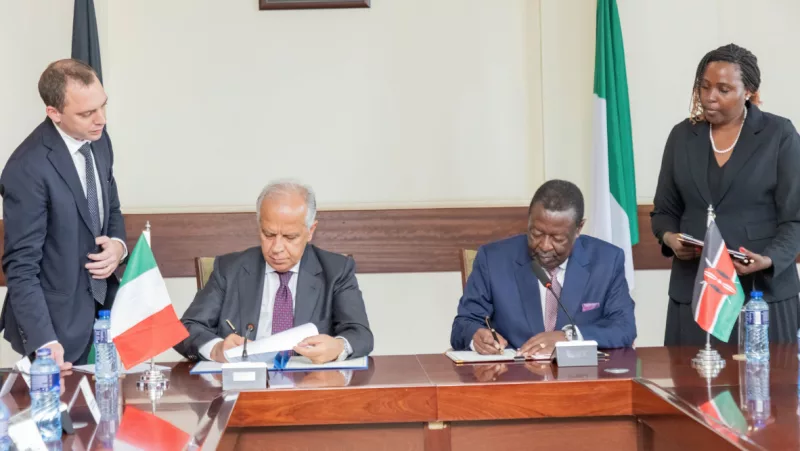 Kenya, Italy sign migration pact to expand jobs