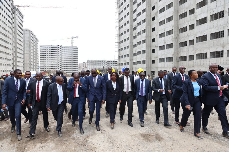Koskei leads PSs on tour of key Nairobi projects