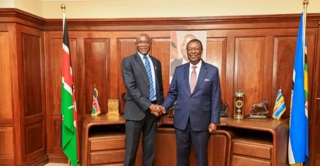 Mudavadi meets ex-Raila aide