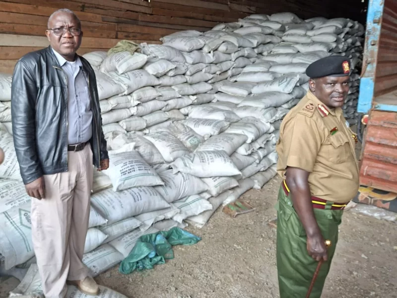 Five suspects detained over 4,000 bags of fake fertiliser