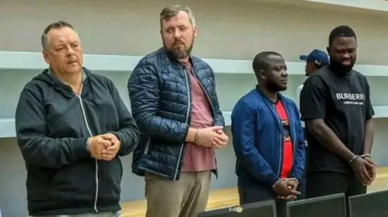 Two Russians handed down jail terms for terrorism and spying in Angola