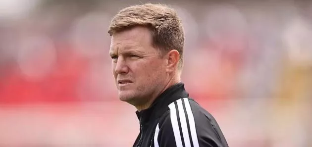 Eddie Howe took charge of Newcastle in November 2021./SCREENGRAB