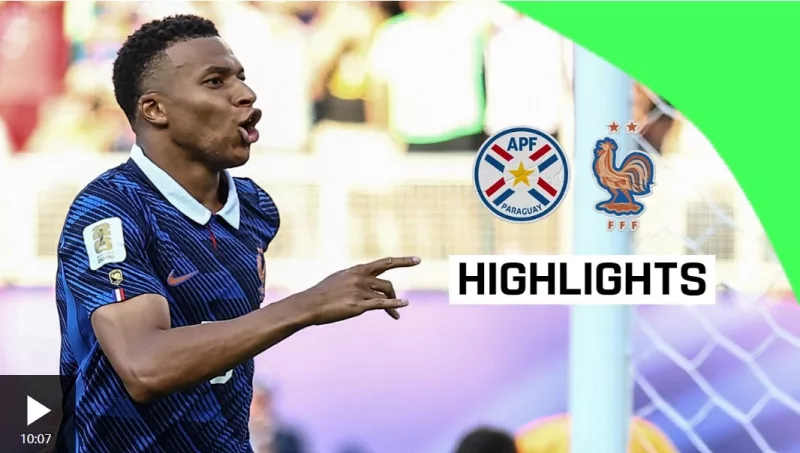 France overcome stubborn Paraguay to reach quarter-final