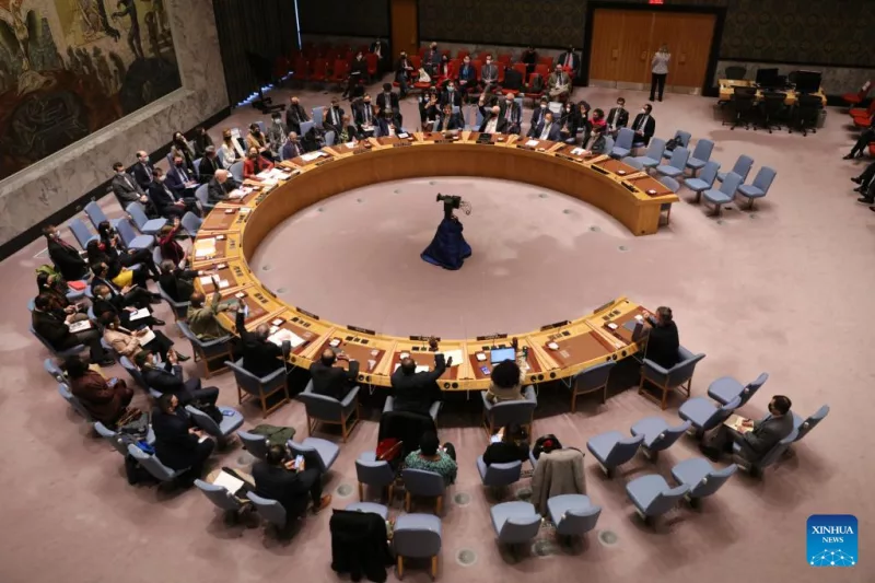US walks out of UN Security Council meeting during France's remarks