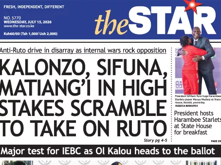 Battle to face Ruto tears opposition unity