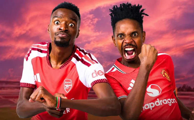 Eric Omondi Sets Date for Arsenal-Man United Fans Rematch